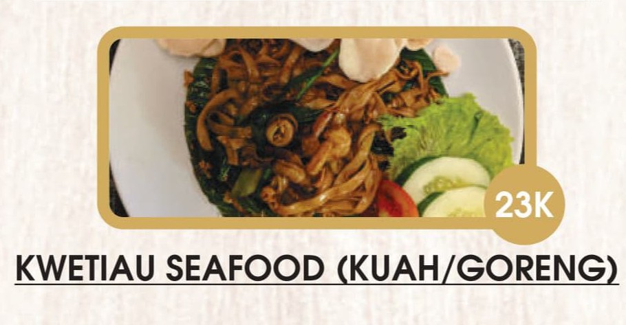 Kwetiaw Seafood (Kuah/Goreng)