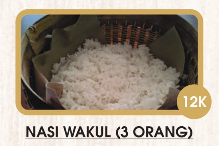 Nasi Wakul (3 orang)