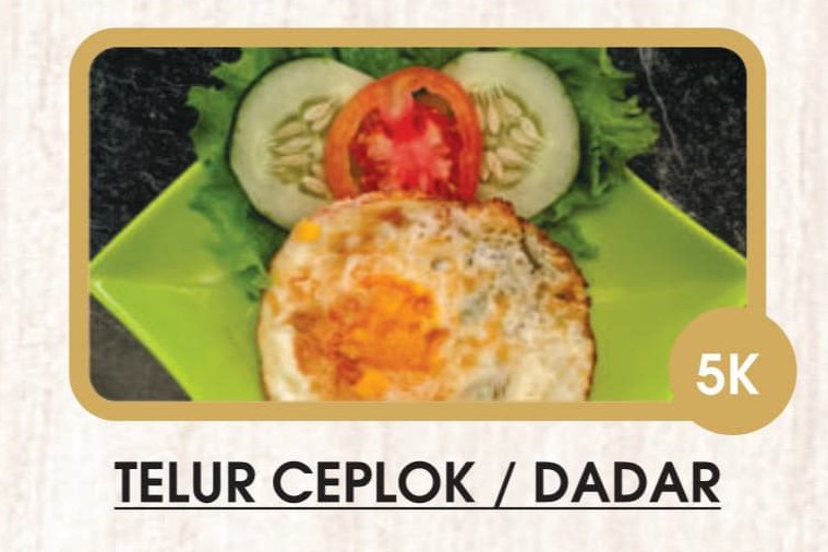 Telur Ceplok/Dadar