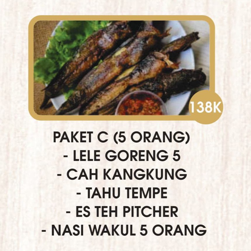 Paket Regular C (5 orang)