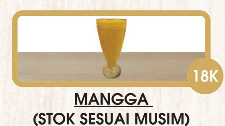 Juice Mangga (stok sesuai musim)