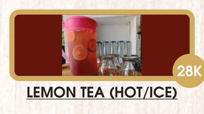 Lemon Tea Pitcher/Teko (Hot/Ice)