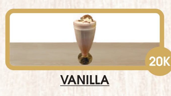 Milkshake Vanilla