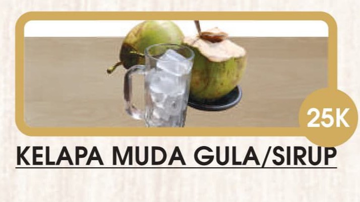 Kelapa Muda Sirup