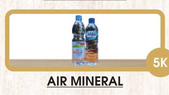 Mineral (Dingin/Tidak Dingin)