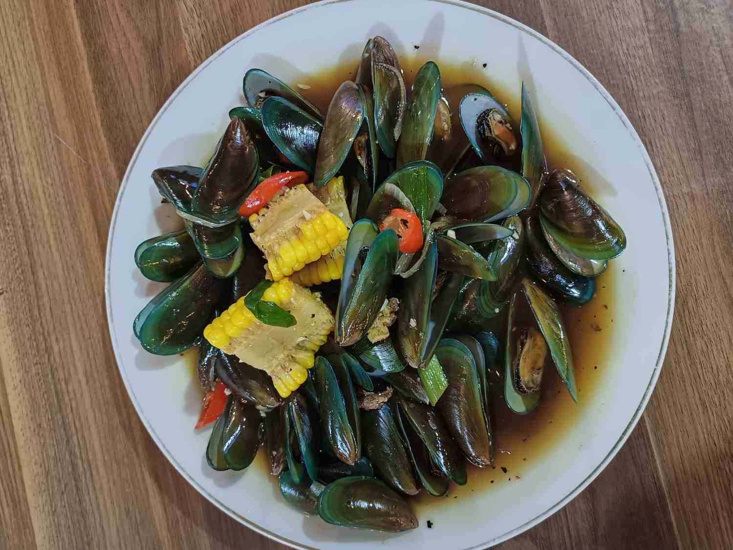 Kerang Ijo Saus Padang