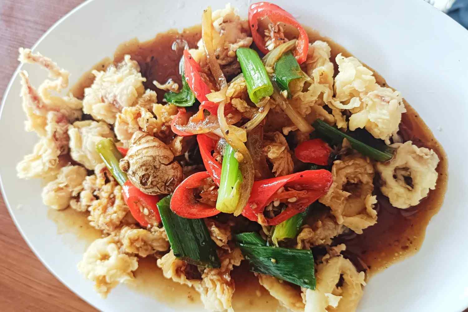 Cumi Saus Tiram